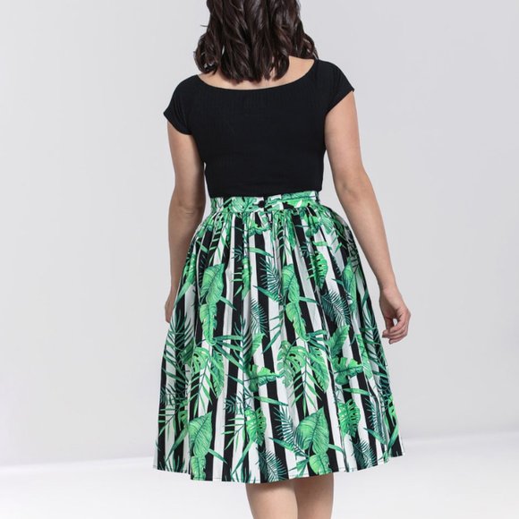 Stripes and Plants Skirt in Various Sizes New with tags - Picture 4 of 9
